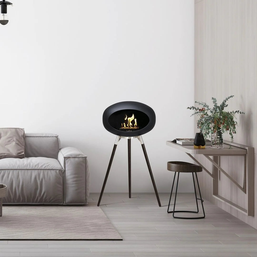 Tripod Ethanol Fireplace for Indoor and Outdoor Use