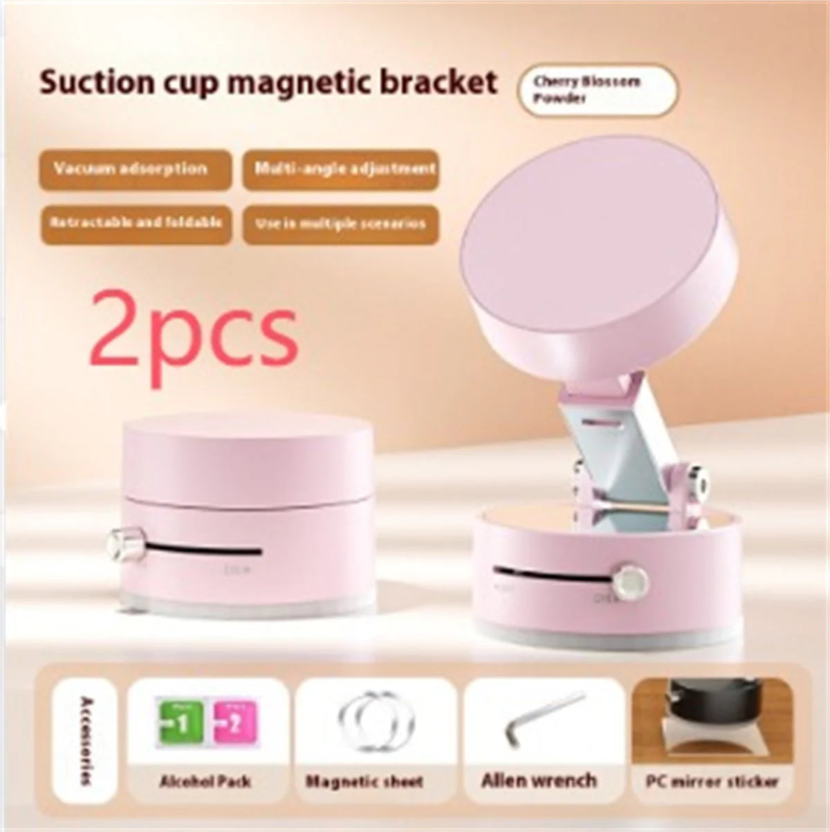 Ultimate Foldable Magnetic Car Phone Holder with Suction Cup - Perfect for Hands-Free Navigation!