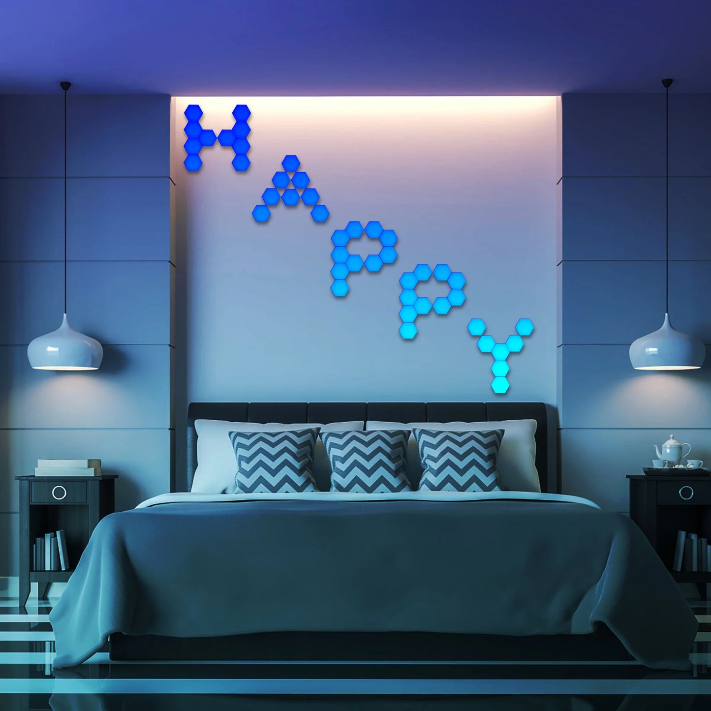 Touch-Activated Modular Wall Lighting Solutions