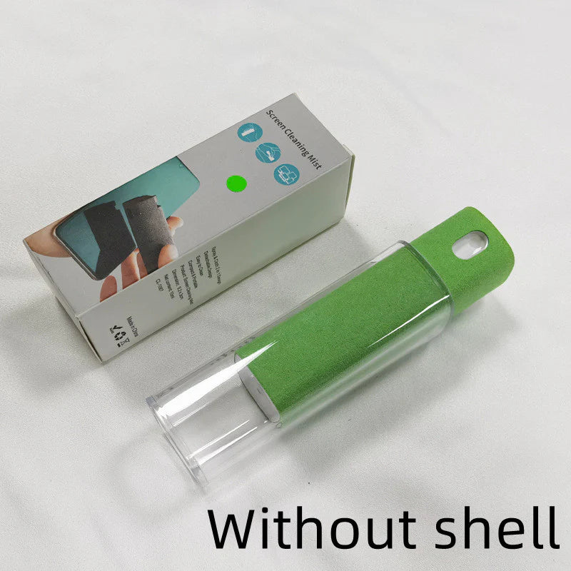 Integrated Mobile Phone and Computer Screen Cleaner Set with Storage Solution