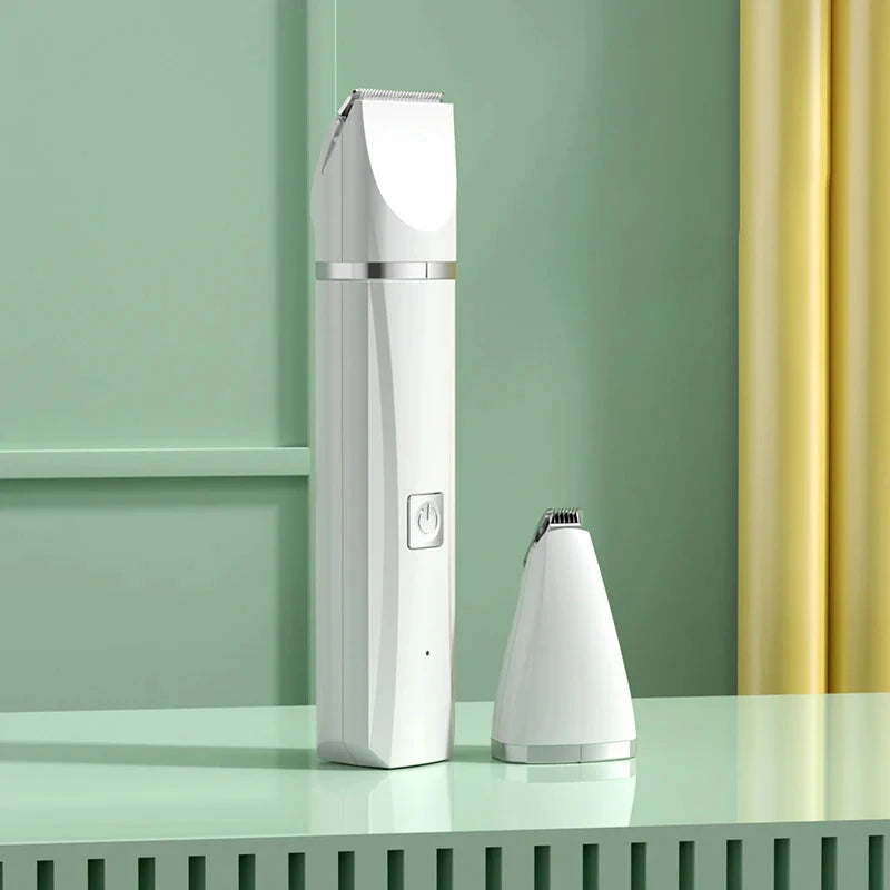 4-in-1 Electric Pet Grooming Kit: Hair Trimmer, Clippers, and Nail Grinder for Cats and Dogs