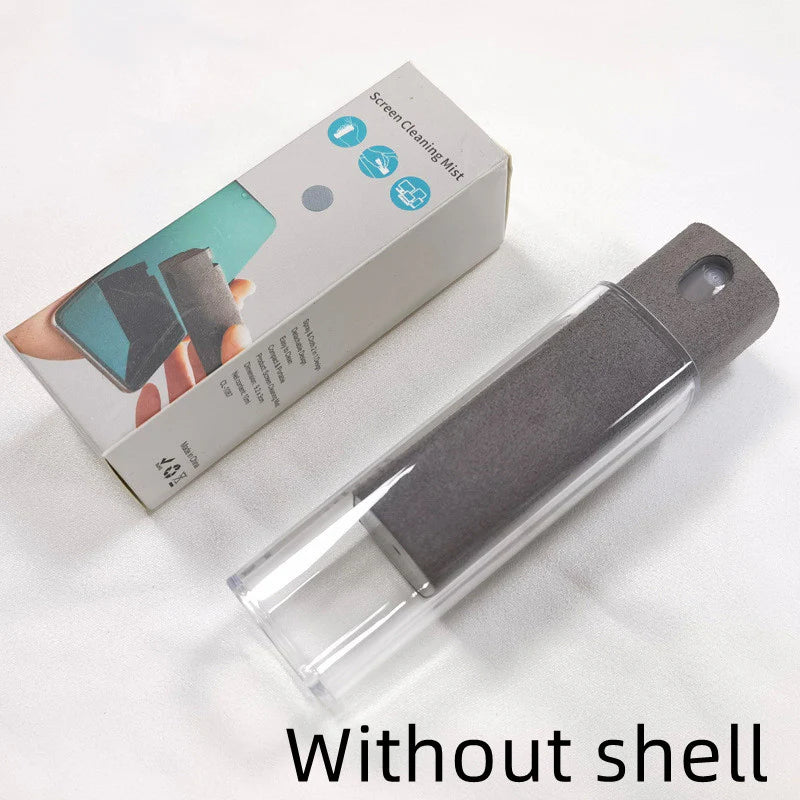 Integrated Mobile Phone and Computer Screen Cleaner Set with Storage Solution