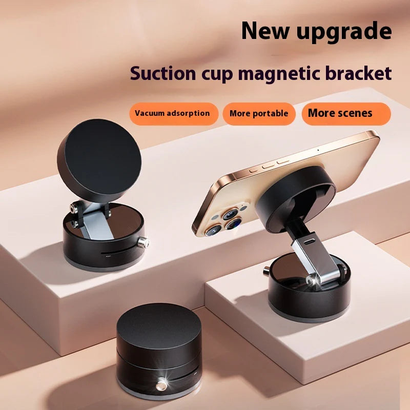 Ultimate Foldable Magnetic Car Phone Holder with Suction Cup - Perfect for Hands-Free Navigation!