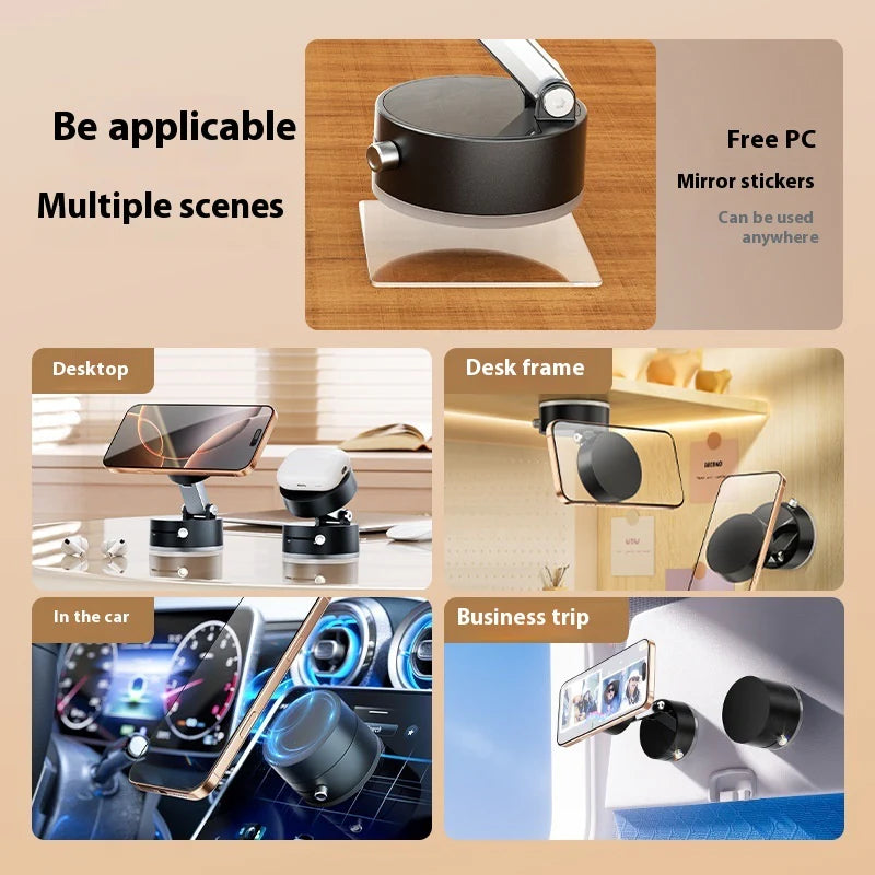 Ultimate Foldable Magnetic Car Phone Holder with Suction Cup - Perfect for Hands-Free Navigation!