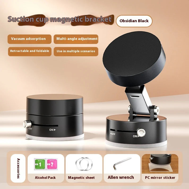 Ultimate Foldable Magnetic Car Phone Holder with Suction Cup - Perfect for Hands-Free Navigation!