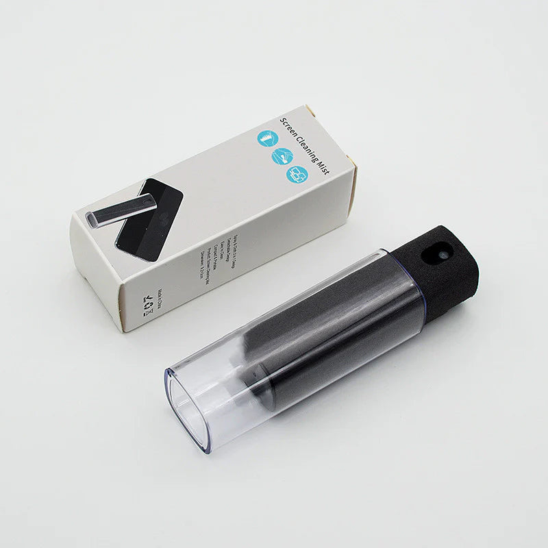 Integrated Mobile Phone and Computer Screen Cleaner Set with Storage Solution