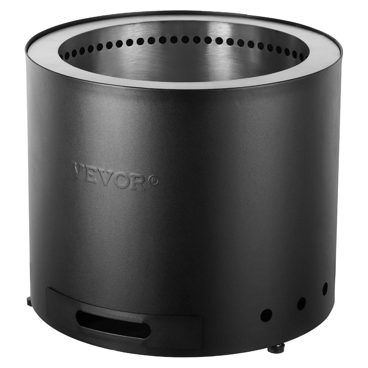 15-Inch Smokeless Stainless Steel Fire Pit Stove for Wood Burning