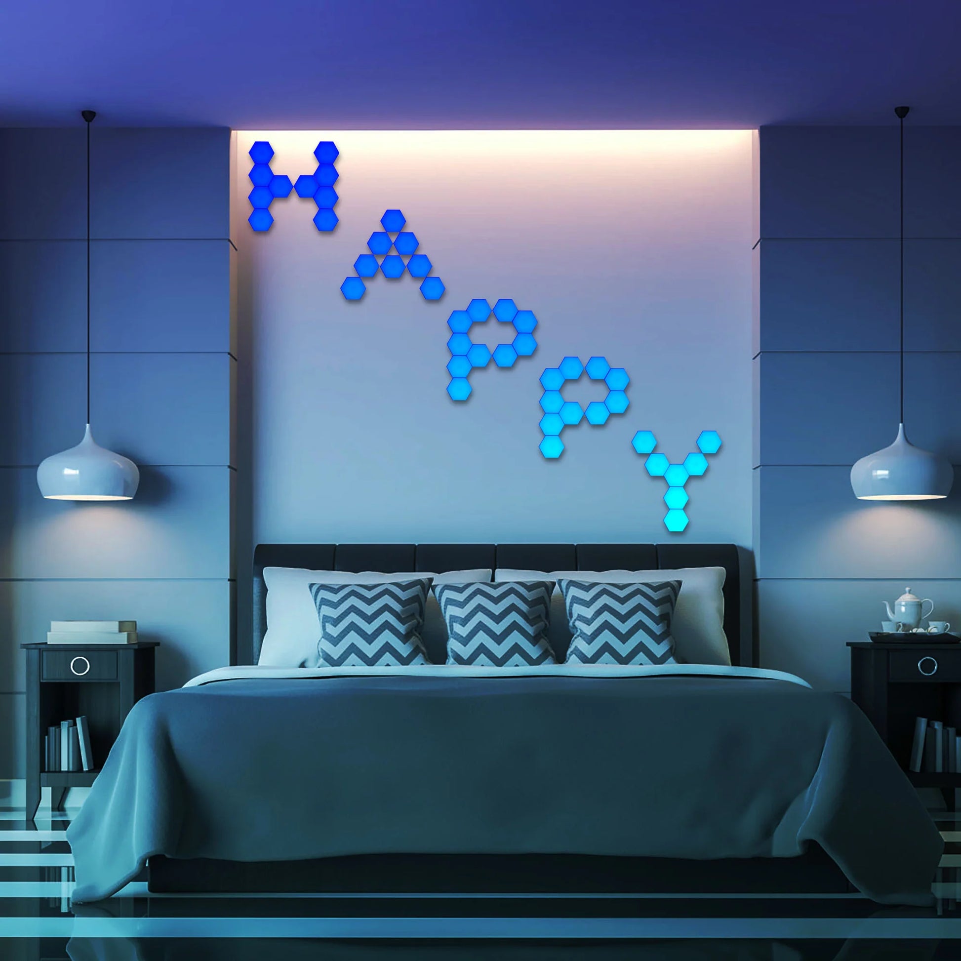Touch-Activated Modular Wall Lighting Solutions