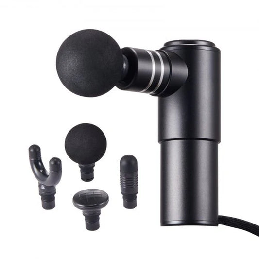 Advanced Deep Tissue Percussion Massage Gun for Athletes - Ergonomic Design, 4 Adjustable Speed Settings, 4 Interchangeable Massage Heads, 12V 2500mAh Battery for Optimal Pain Relief and Muscle Recovery