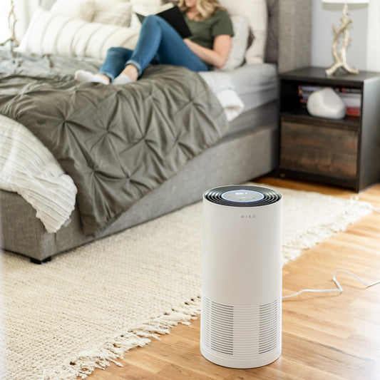 Large Room Air Purifier with H13 HEPA Filter for Allergies, Pet Hair, Smoke, Pollen, Dust, and Odor Removal - 970 Sqft Coverage