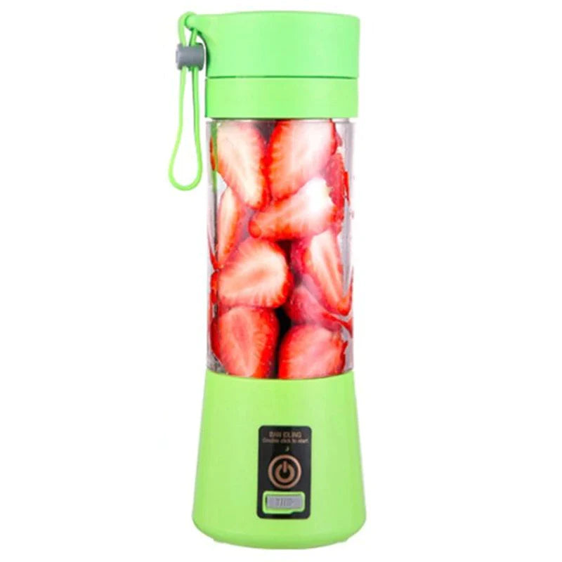 Electric Juicer: USB Rechargeable Handheld Smoothie Blender and Milkshake Maker with Food Grade Materials - Limited Time Offer
