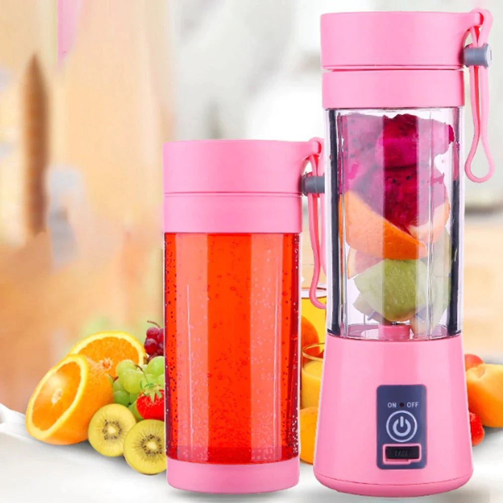 Electric Juicer: USB Rechargeable Handheld Smoothie Blender and Milkshake Maker with Food Grade Materials - Limited Time Offer