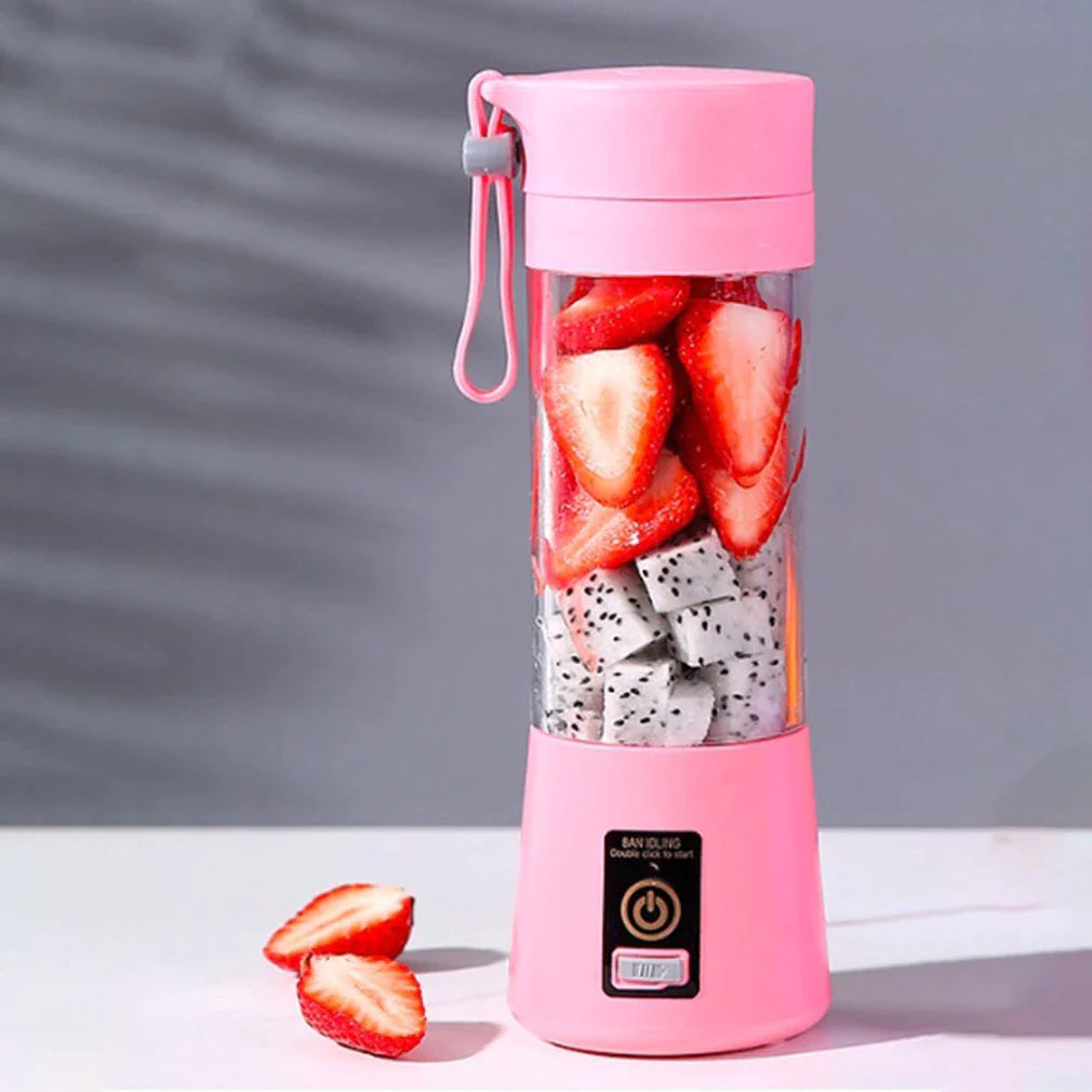 Electric Juicer: USB Rechargeable Handheld Smoothie Blender and Milkshake Maker with Food Grade Materials - Limited Time Offer