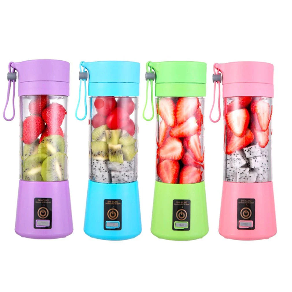 Electric Juicer: USB Rechargeable Handheld Smoothie Blender and Milkshake Maker with Food Grade Materials - Limited Time Offer