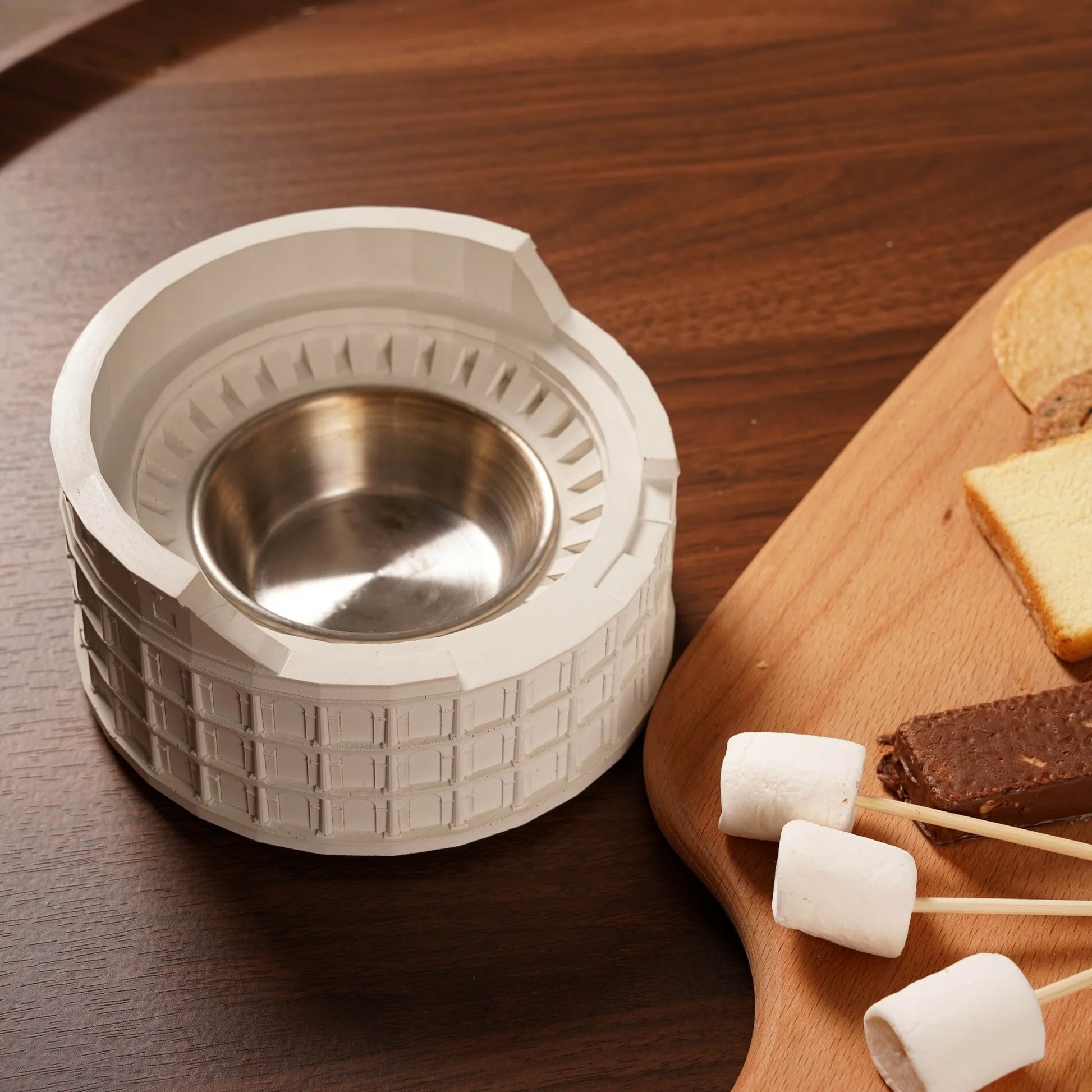 Colosseum Tabletop Fire Pit Feature