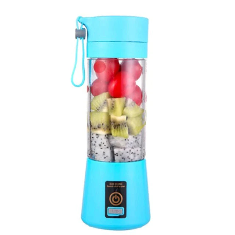 Electric Juicer: USB Rechargeable Handheld Smoothie Blender and Milkshake Maker with Food Grade Materials - Limited Time Offer