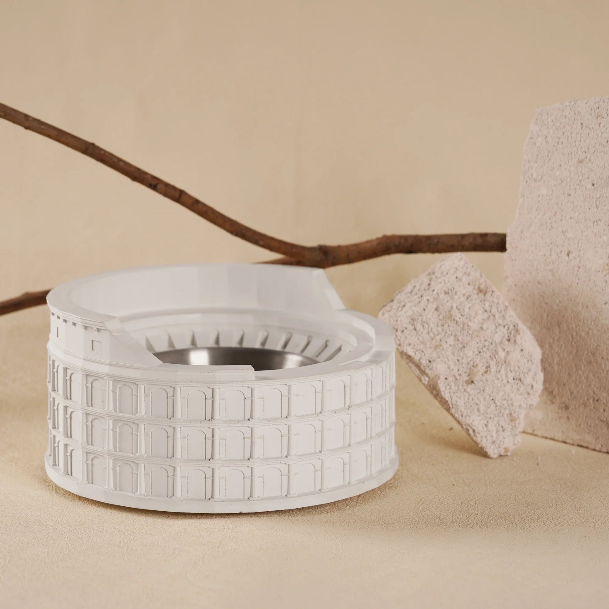 Colosseum Tabletop Fire Pit Feature